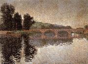 Paul Signac Bridge Sweden oil painting artist